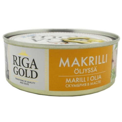 Old Riga Makrillipala Öljyssä 240g