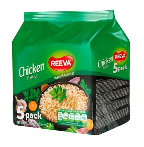 Reeva Kananmakuinen Nuudeli 5x60g