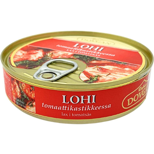 Dovgan Lohi tomaattikastikeessa 160g