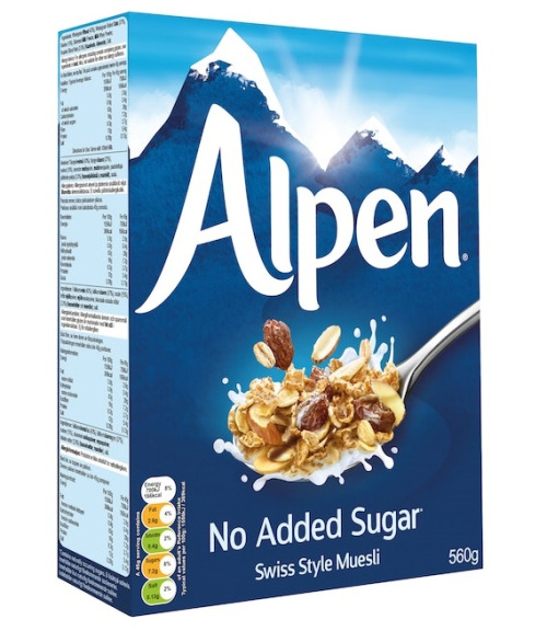 Alpen makeuttamaton mysli 560g