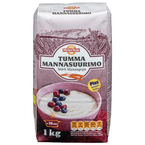 Myllyn Paras Tumma mannasuurimo 1000g