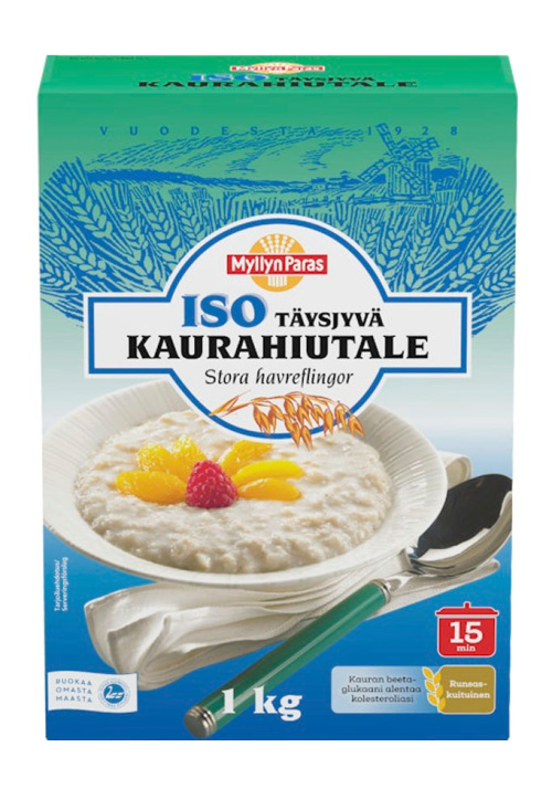 Myllyn Paras Iso täysjyvä kaurahiutale1k