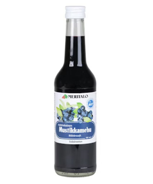 Meritalo Suomalainen Mustikkamehu 350ml
