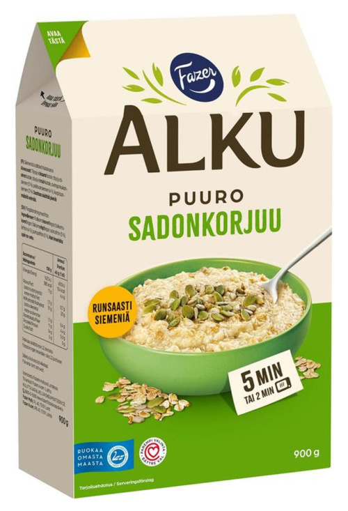 Fazer Alku Sadonkorjuupuuro 900g