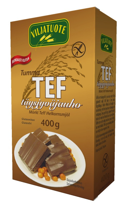 Viljatuote tef jauho 400g (gluteeniton)