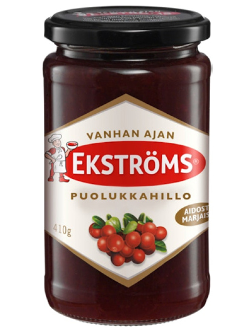 Ekströms Vanhan ajan puolukkahillo 410g