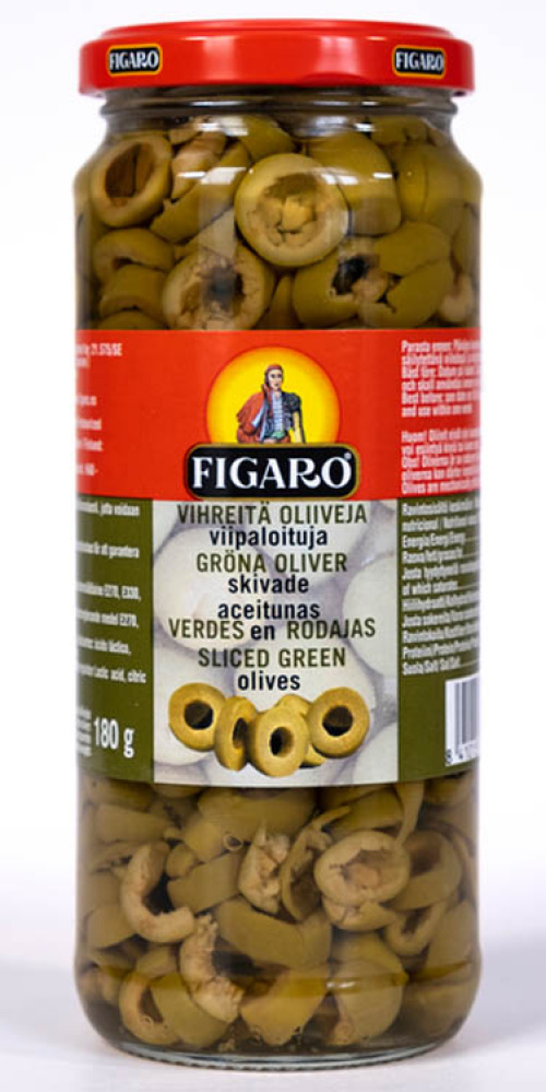 Figaro vihreä oliivi 340g/160g kivetön