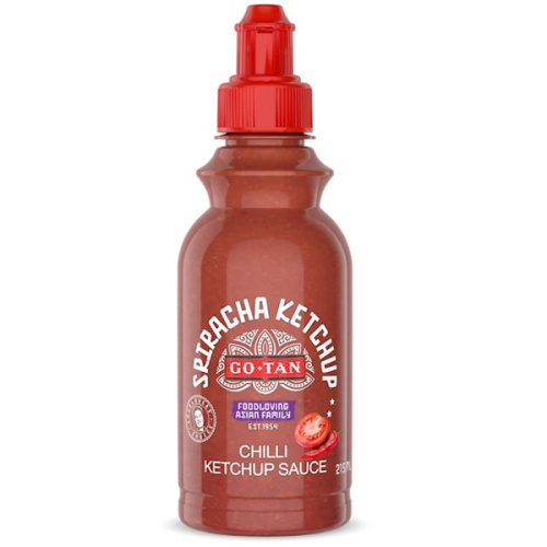 Go-Tan Tulinen sriracha chili ketsuppi kastike 215ml