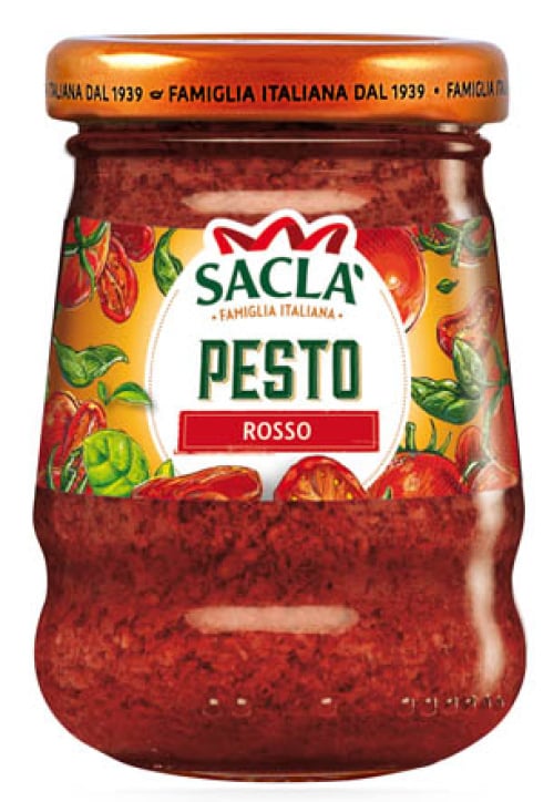 Sacla Pesto Rosso pestokastike 90g