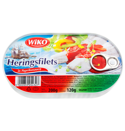 Wiko Sillifileet Paprikalla 200g