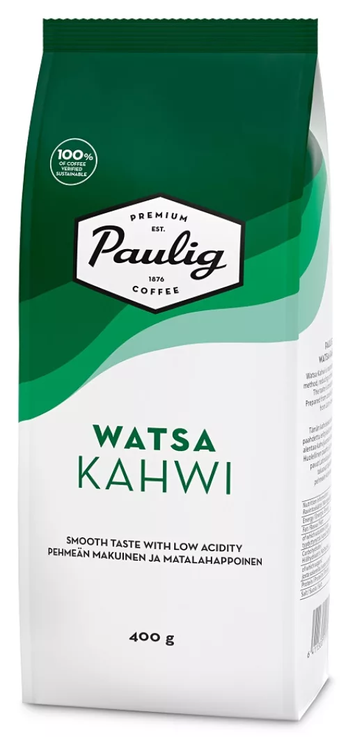 Paulig Watsa Kahwi Jauhettu kahvi 400g