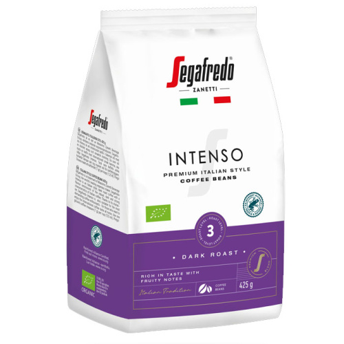 Segafredo Intenso papukahvi 425g RFA luomu