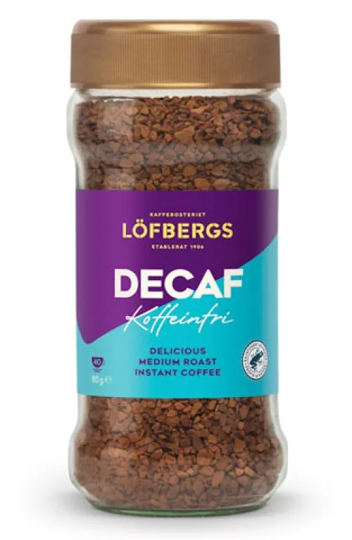 Löfbergs Decaf pikakahvi 80 g kofeiiniton RFA