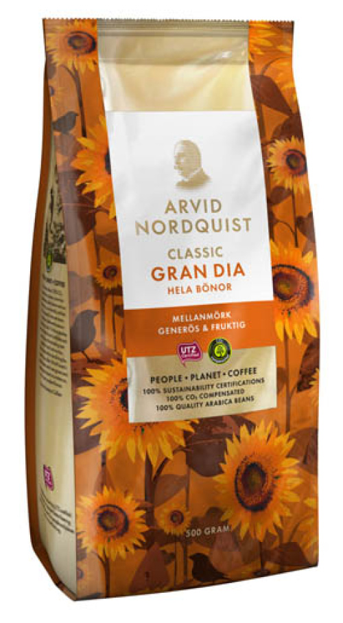 Arvid Nordquist Classic Gran Dia kahvipapu 500g