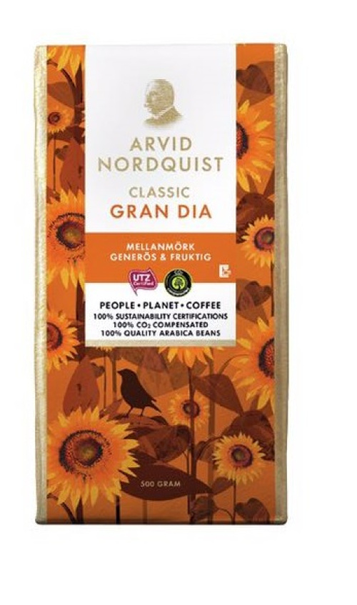 Arvid Classic Gran Dia sj kahvi 500g