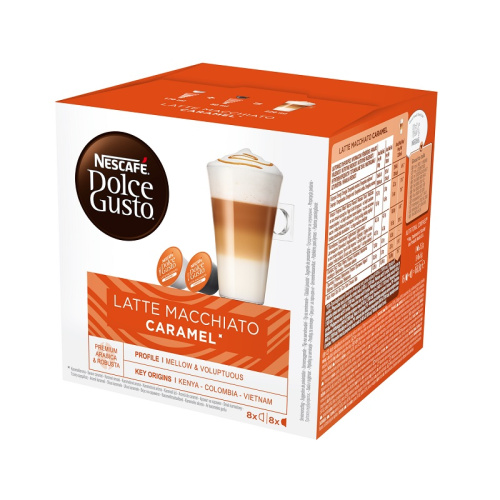 Nescafe Dolce Gusto  Latte Macchiato Caramel 16 Kaps