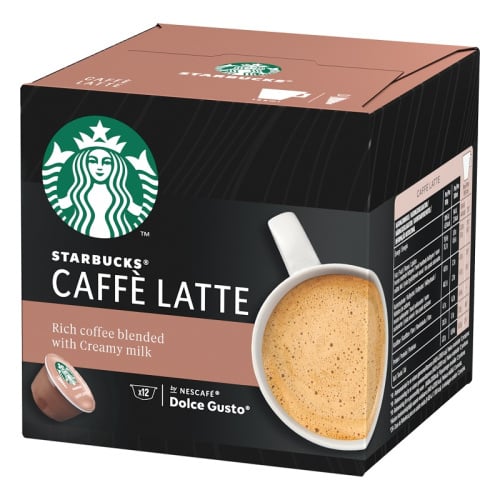 Starbucks D.G Caffe Latte 12 Kaps