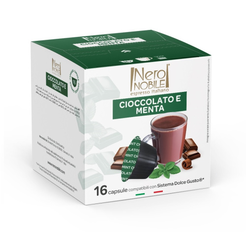 Nero Nobile Dolce Gusto Cioccolato E Menta Kahvikapselit 16 kaps