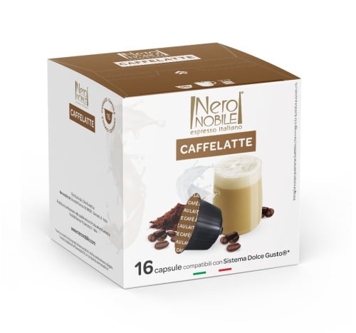 Nero Nobile Dolce Gusto Caffelatte Kahvikapselit 16 kaps