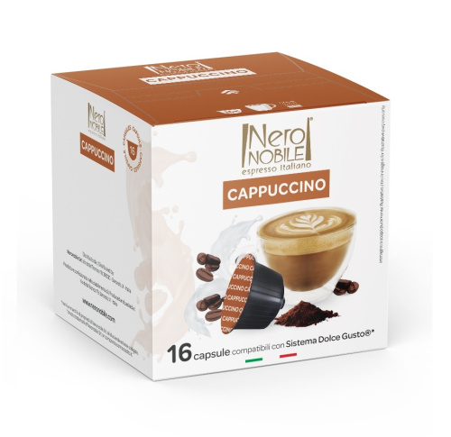 Nero Nobile Dolce Gusto Cappuccino Kahvikapselit 16 kaps