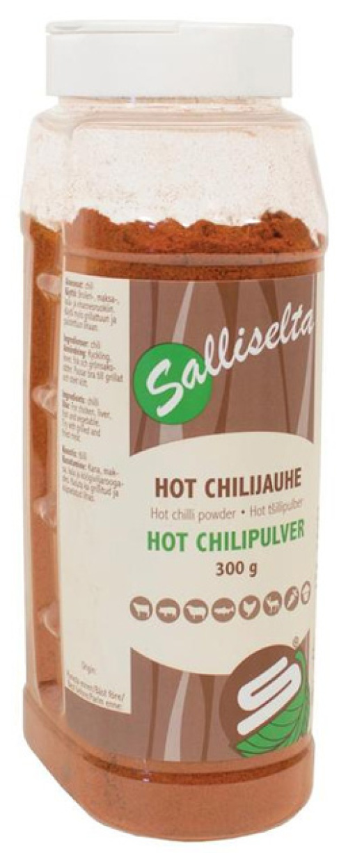 Salliselta Hot Chilijauhe 300g
