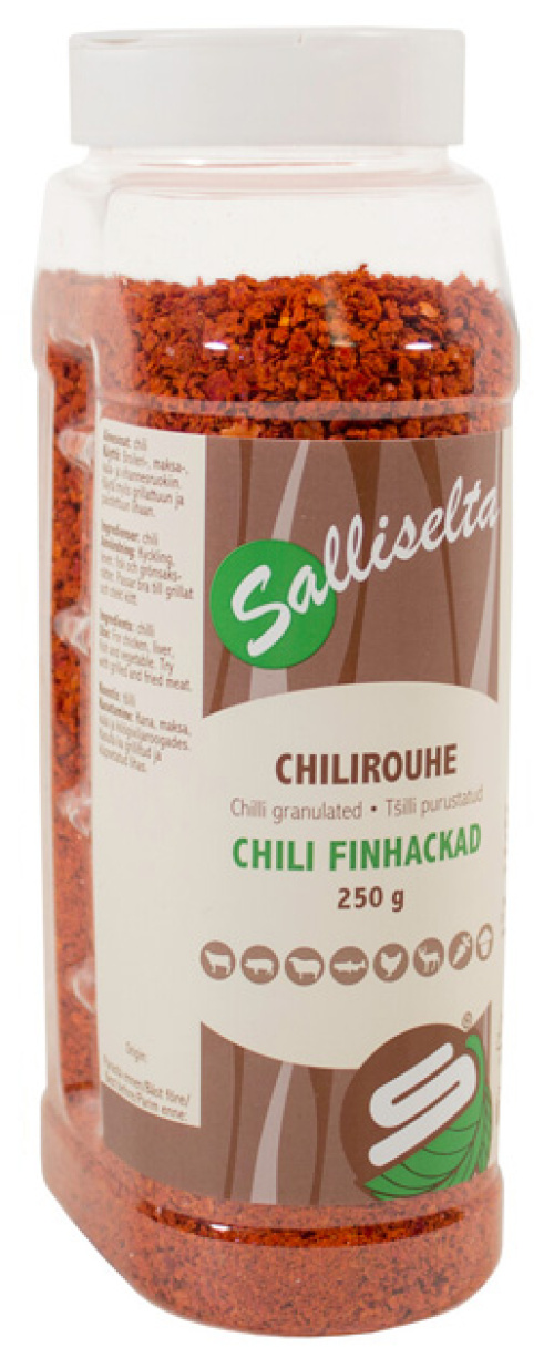 Sallinen chilirouhe 250g