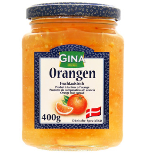Gina Appelsiinihillo 400g
