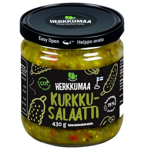 Herkkumaa Cucumber salad 430g