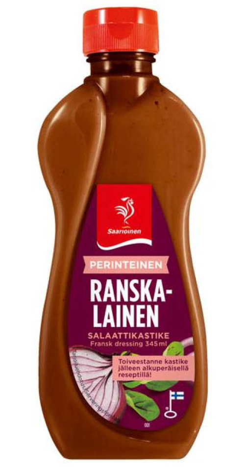 Saarioinen Perinteinen ranskalainen salaattikastike 345ml