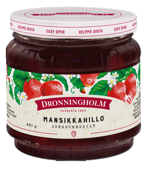 Dronningholm Mansikkahillo 440g