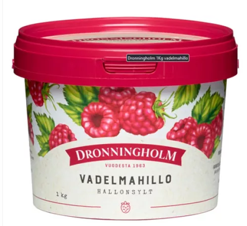 Dronningholm Vadelmahillo 1kg
