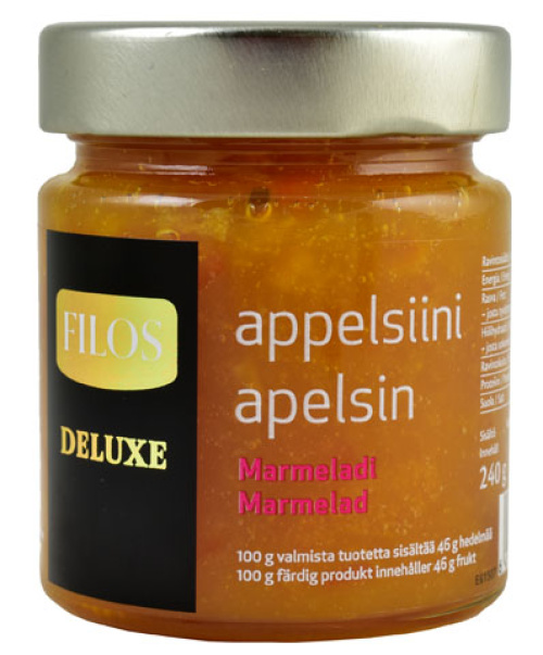 Filos Deluxe Appelsiinimarmeladi 240g