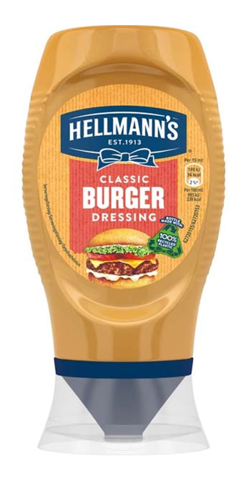 Hellmann's Classic Burger kastike 250ml