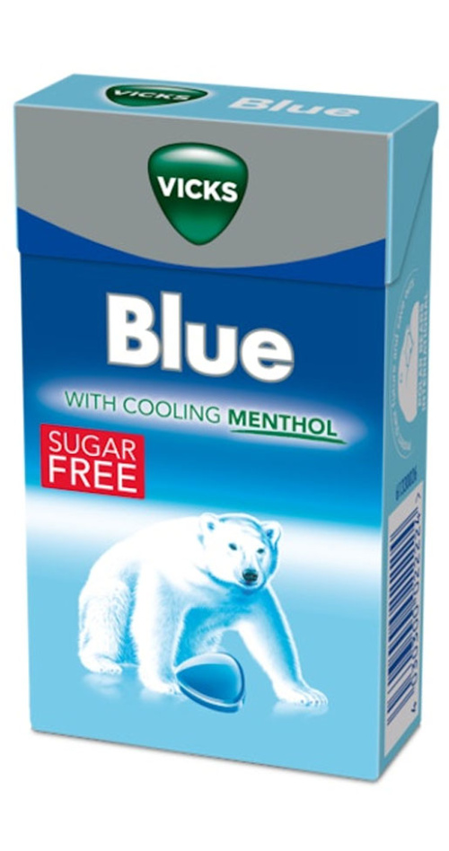 Vicks blue kurkkupastilli 40g sokeriton