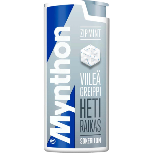 Mynthon Zipmint Viileä greippi sokeritonton 30g