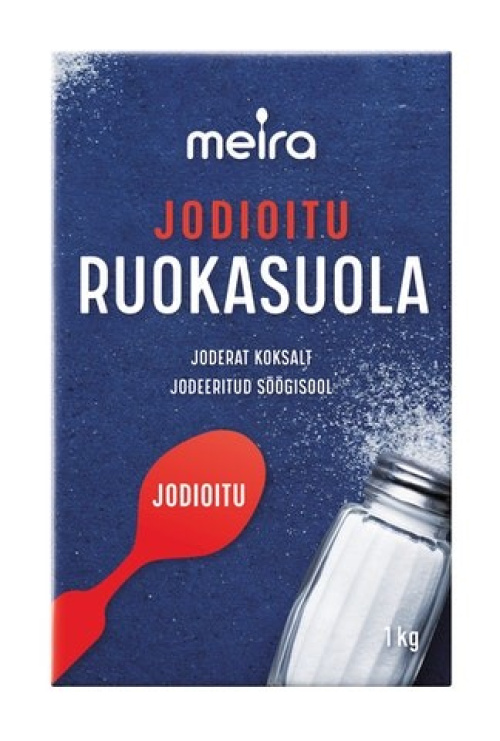 Meira Jodioitu Ruokasuola 1000g