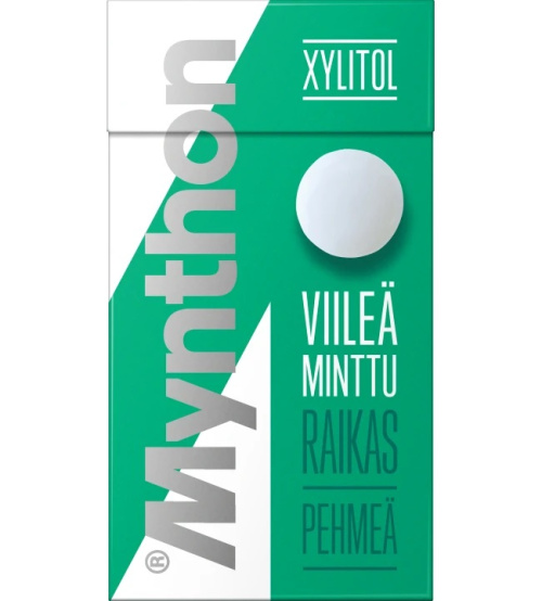 Mynthon Xylitol viileä minttu 31g