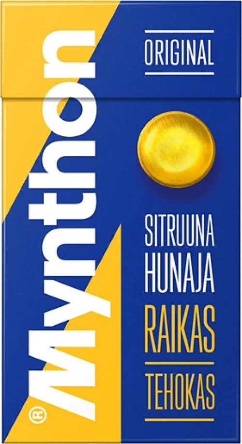 Mynthon sitruuna-hunaja + C vit 39g