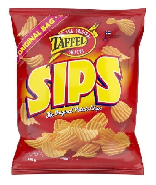 Taffel Sips suolattu perunalastu 145g
