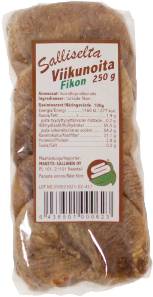 MS Kuivatut viikunat 250g