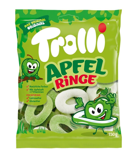 Food Trolli Appelsiinirenkaat 150g