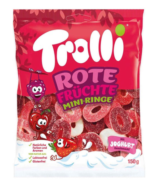 Food Trolli Punaiset Hedelmäminit 150g