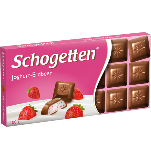 Schogetten Suklaa Jogurtti-Mansikka 100g