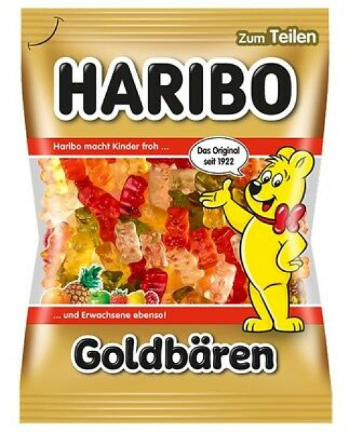 Haribo Karkit (kultanallet) 200g