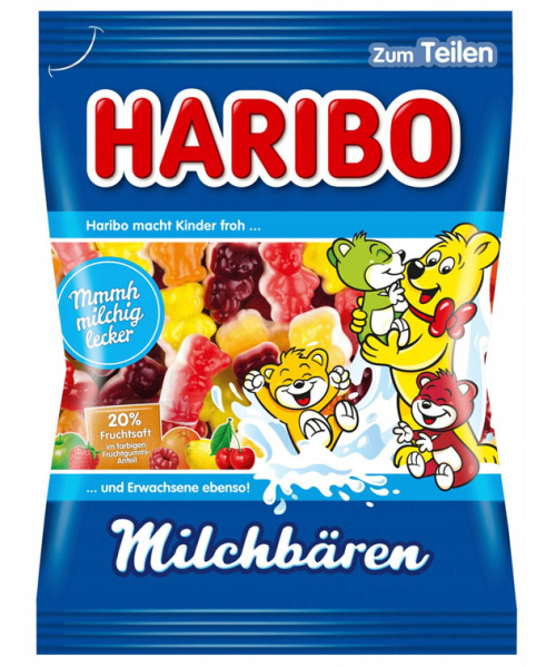 Haribo Food Milk Bears karkit 160 g