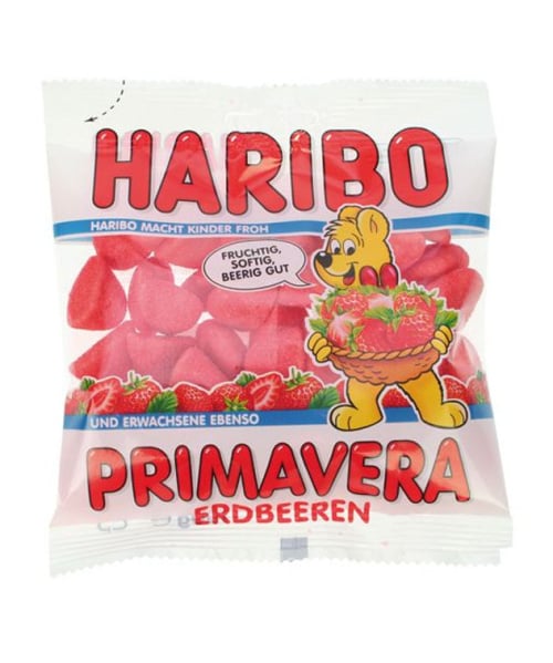 Food Candy Haribo Mansikka 100g