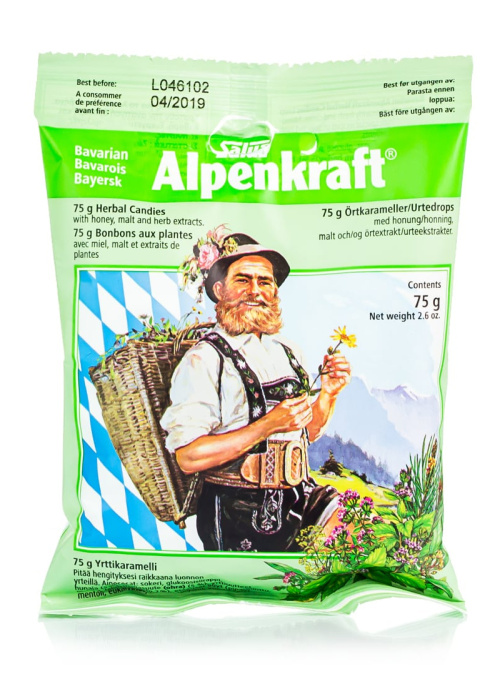 Salus Alpenkraft yrttikaramelli 75g