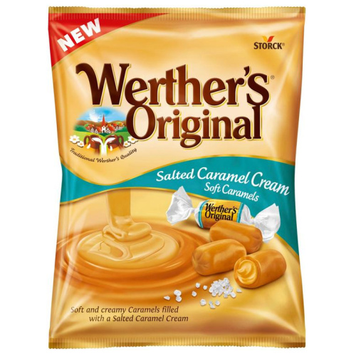 Werther´s Original suolattu karamellikerma 125g