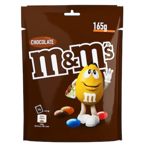 M&M´s makeispussi choco 165g