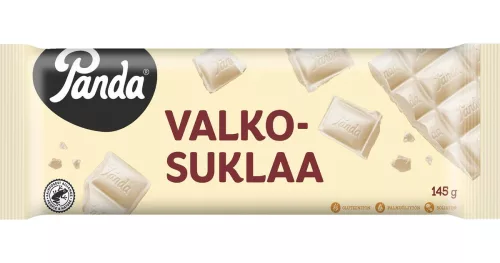 Panda suklaa valkosuklaa 145g